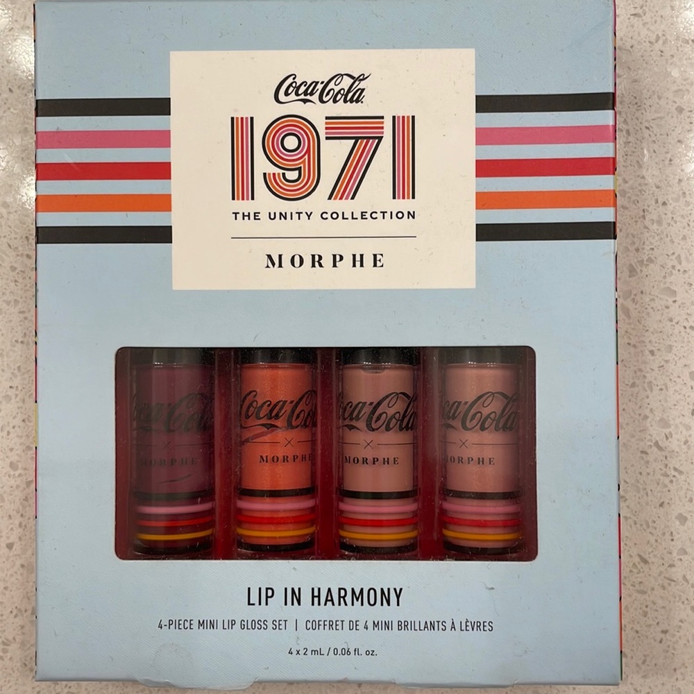 Coca Cola Morphe lip gloss set